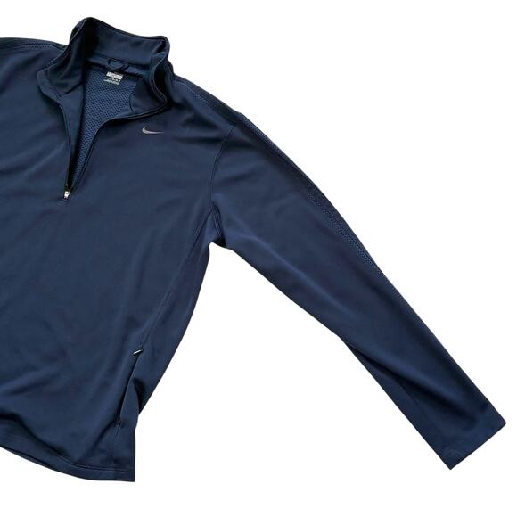 Nike Athletic Jacket - Navy - Medium - Like New - Picture 5 of 7